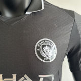 2025/26 Man City Black Special Edition Player Version Soccer Jersey
