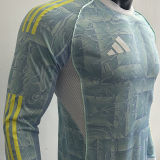 2025/26 JUV Away Player Version Long Sleeve Soccer Jersey