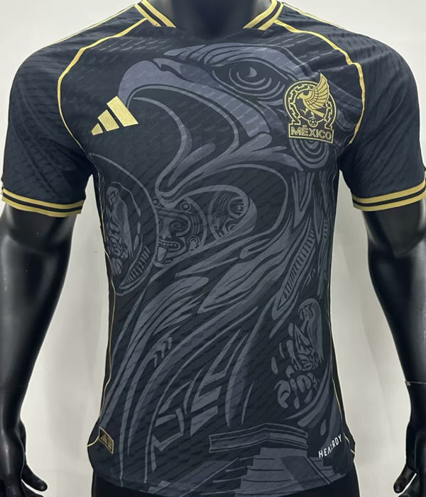 2025 Mexico Special Edition Player Version Soccer Jersey 金边领