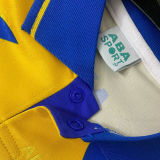 1995/96 Tigres Home Yellow Retro Soccer Jersey