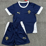2025 Portugal Blue Training Kids Soccer Jersey