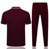 2025/26 M Utd Maroon Sweater Tracksuit