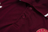2025/26 M Utd Maroon Sweater Tracksuit