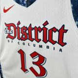 2025/26 Wizards POOLE #13 City Edition NBA Jerseys