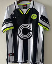 1995 BVB Away Retro Soccer Jersey