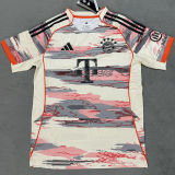 Müller # 25 BFC Away Fans Soccer Jersey 2025/26 纪念版号码