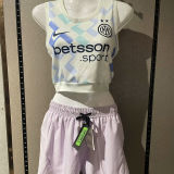 2025/26 In Milan Away White Women Yoga Vest Jersey 女