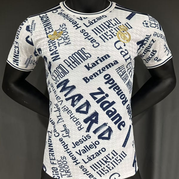 2025/26 RM Special Edition Player Version Soccer Jersey 金标