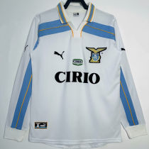 1999/2000 Lazio Third White Home Long Sleeve Retro Jersey