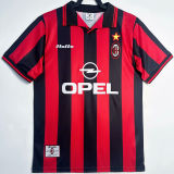 1997/98 AC Milan Home Retro Soccer Jersey