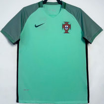 2016 Portugal Away Retro Soccer Jersey