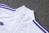 2025/26 RM White Kids Jacket Tracksuit