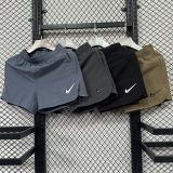 2025/26 NK Black Casual Double Layer Short Pants  D1103  双层短裤