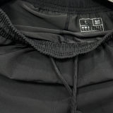 2025/26 AD Black Casual Double Layer Short Pants  A248  双层短裤