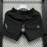 2025/26 AD Black Casual Double Layer Short Pants  A248  双层短裤