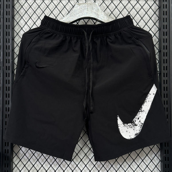2025/26 NK Black Casual Short Pants  D704