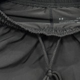 2025/26 UA Black Casual Double Layer Short Pants  A247 双层短裤