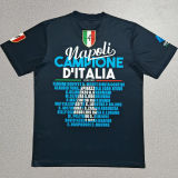 2025 Napoli Champions Edition Black Jersey