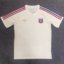 2025/26 Lyon 75Th Anniversary Fans Soccer Jersey 彩色三边