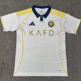 2024/25 Al Nassr 4TH White Fans Soccer Jersey