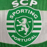 2025/26 Sporting Lisbon Home Player Version Soccer Jersey 里斯本