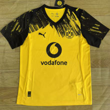 2025/26 BVB Home Yellow Fans Soccer Jersey 带胸前广告