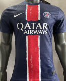 CHAMPIONS OF EUROPE 25 ICIC'EST PARIS PSG  Home Blue Player Version Soccer Jersey 2024/25 带星球员版★★