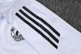 2025/26 M Utd White Kids Jacket Tracksuit