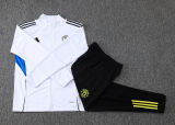 2025/26 M Utd White Kids Jacket Tracksuit