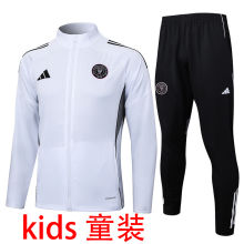 2025/26 Inter Miami White Kids Jacket Tracksuit