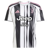 2025/26 JUV Home Player Version Long Sleeve Soccer Jersey