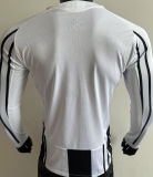 2025/26 JUV Home Player Version Long Sleeve Soccer Jersey