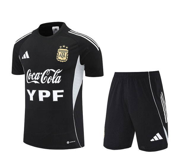 2025/26 Argentina Black Training Jersey(A Set)
