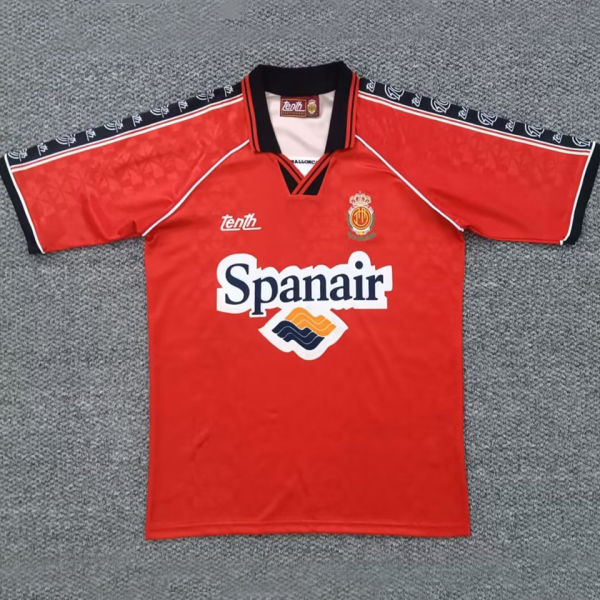 1996/1997 Mallorca Red Retro Fans Soccer Jersey