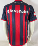 2013/14 San Lorenzo Home Retro Soccer Jersey