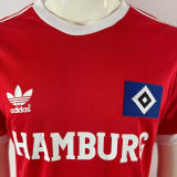 1974/1975 Hamburger Away Red Retro Jersey