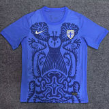 2025/26 Finland Away Blue Fans Soccer Jersey
