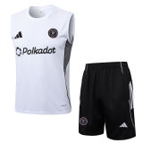 2025/26 Inter Miami White Vest Training Jersey(A Set)