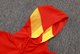 2025/26 Eagles Red Hoody Zipper Jacket Tracksuit