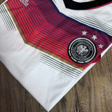 2014 Germany Home White Retro Fans Soccer Jersey  3 Start 三星