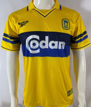 1999/2000 Brøndby IF Home Yellow Retro Soccer Jersey
