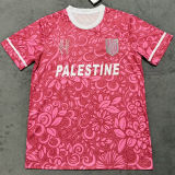 2025/26 FC Palestine Pink Fans Soccer Jersey  背后带11