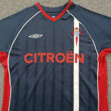 2001/2003 Celta Away Black Retro Soccer Jersey
