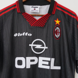 1997/98 AC Milan Black Copa Edition Retro Soccer Jersey
