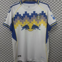 2025/26 Leeds United Home White Fans Soccer Jersey