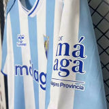 2025/26 Malaga Home Fans Soccer Jersey