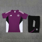 2025/26 M Utd Deep Purple Training Jersey(A Set)