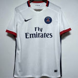 2015/16 PSG Away White Retro Soccer Jersey