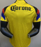 2025/26 Club America Home Player Version Soccer Jersey 背后广告黑色