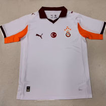 2025/26 Galatasaray Away White Fans Soccer Jersey 5 Stars 5星